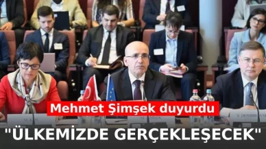 Mehmet Şimşek duyurdu: Türkiye-AB ekonomik diyalog toplantısı ülkemizde gerçekleşecek!
