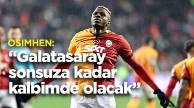 Galatasaray’ın yıldız golcüsü Victor Osimhen’den geleceği ile ilgili önemli açıklamalar
