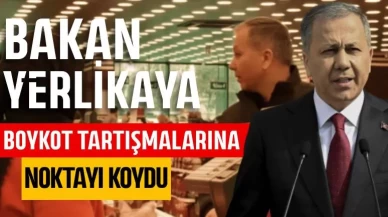 Bakan Yerlikaya alışveriş videosuyla boykot tartışmalarına noktayı koydu
