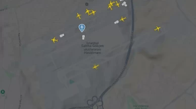 Sabiha Gökçen Havalimanı'nda deprem alarmı! Kuleden uçaklara uyarı yapıldı