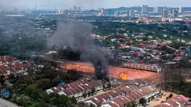 Malezya'da doğal gaz faciası! 100'ün üstünde yaralı var