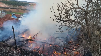 Manisa'da ahırda çıkan yangın söndürüldü