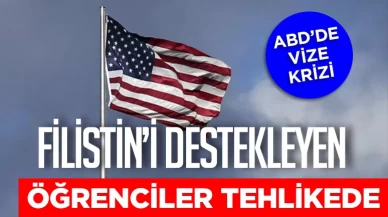 ABD'de "Filistin'i destekleyen" yabancı öğrencilerin vizeleri tehlikede!