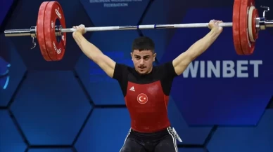 Milli halterci Kaan Kahriman, Avrupa şampiyonu!