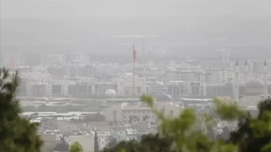 Şanlıurfa'da toz taşınımı etkili oluyor