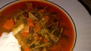 Şifa deposu semizotu yemeğinin yanına ne gider?