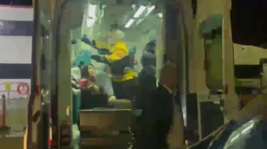 BUDO'da yangın:  Feribotta yaşanan can pazarı kamerada