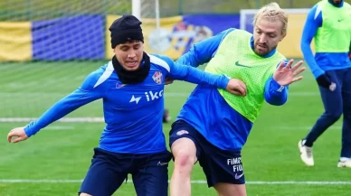 Eyüpspor, Galatasaray maçı hazırlıklarını Arda Turan yönetiminde sürdürdü