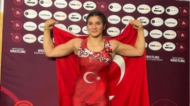 Nesrin Baş'tan Avrupa Güreş Şampiyonası'nda gümüş madalya