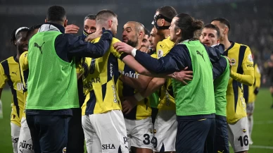 Süper Lig'de ikinci devrenin lideri Fenerbahçe!