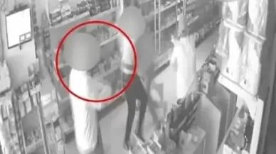 Batman'da marketteki silahlı kavga kamerada