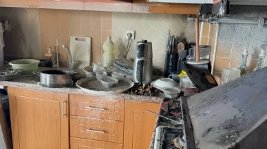 Karabük'te yangın paniği! Anne ve 3 çocuk dumandan etkilendi!