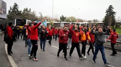 Galatasaray taraftarları Kadıköy’de