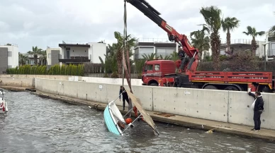 Bodrum’da fırtına ve sağanak etkili oluyor