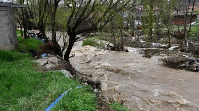 Kuzey Makedonya'nın başkenti Üsküp'te sel felaketi