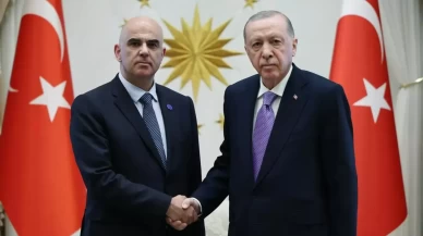 Cumhurbaşkanı Erdoğan, Alain Berset'i kabul etti