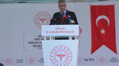 Bakan Memişoğlu: Biz sağlıkçılar insanlığa adanmış insanlarız