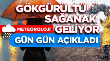 Tarih verildi: Gök gürültülü sağanak geliyor!