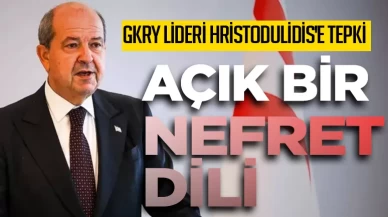 KKTC Cumhurbaşkanı Tatar'dan GKRY lideri Hristodulidis'e tepki