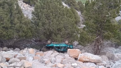 Konya'da otomobil şarampole uçtu: 5 yaralı