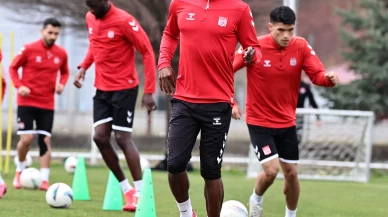 Sivasspor, Galatasaray maçı hazırlıklarını sürdürdü