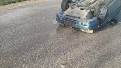 Kastamonu'da otomobil takla attı: 1 yaralı