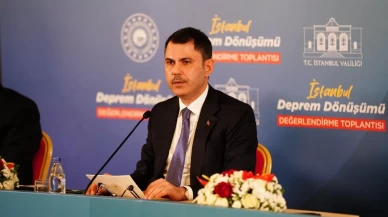 Murat Kurum: İstanbul'da acilen dönüşmesi gereken 600 bin bina var