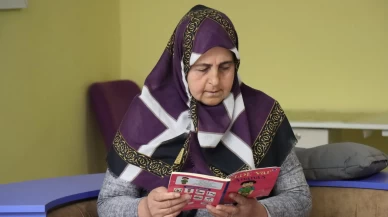 Çocukluk hayalini gerçekleştirdi, çalıştığı okulda okuma yazma öğrendi