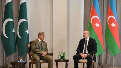 Azerbaycan ve Pakistan liderleri Laçın'da görüştü
