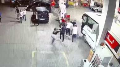 Akaryakıt istasyonunda ortalık karıştı!