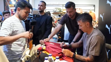 Fernando Muslera, imza gününde taraftarla bir araya geldi