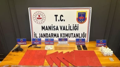 Manisa'da uyuşturucu operasyonu