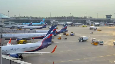 Moskova'da uçuşlar durduruldu