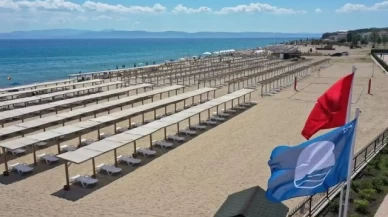 Türkiye, mavi bayraklı plajlarda dünyada 3. sırada