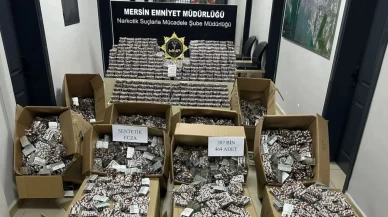 Durdurulan araçta 387 bin uyuşturucu hap ele geçirildi!