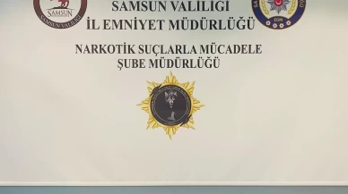 Samsun'da uyuşturucu operasyonunda 2 zanlı yakalandı
