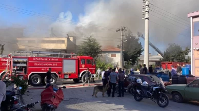 İtfaiye ekipleri müdahaleyle söndürdü