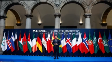 Avrupa ve Arap ülkeleri, İsrail'e baskı gündemiyle Madrid'de toplandı