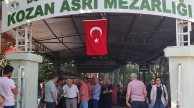Adana'da öldürülen üç çocuk annesi Esengül Kaya defnedildi