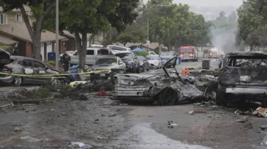 Yerleşim yerine düşen uçak kazasında bilanço belli oldu