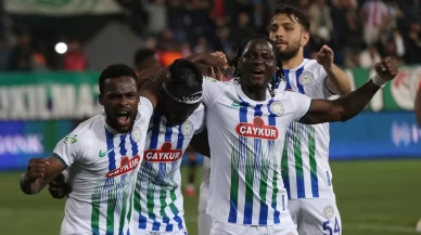 Rize'de gol yağmuru!