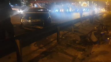 Beylikdüzü’nde kontrolden çıkan tır ortalığı birbirine kattı