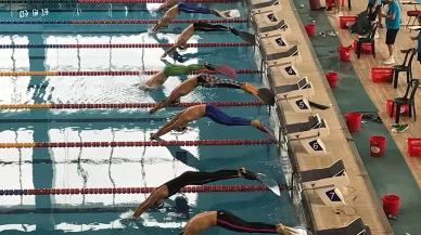 Paletli Yüzme Türkiye Şampiyonası’nda 7 yeni rekor