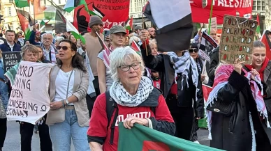 İsveç, Filistin için yürüdü!