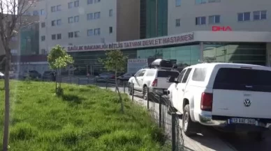 Bitlis'te polis aracı takla attı