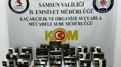 Samsun'da 18 bin kaçak makaron ele geçirildi