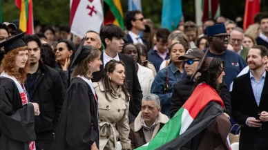 Filistin'e destek konuşması yapan öğrenci törene alınmadı