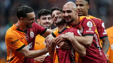 Şampiyon Galatasaray 2 golle kazandı