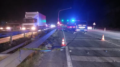 Elektrikli bisiklet ile motosiklet çarpıştı: 1 Ölü, 1 Ağır Yaralı!