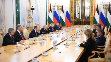 Putin ve Abbas'tan Gazze için acil çözüm vurgusu